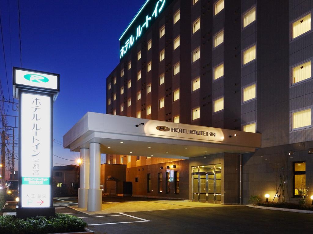 Hotel Route-Inn Utsunomiya Miyukicho -Kokudou4gou- Eksteriør billede
